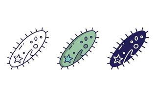 ícone de organismos multicelulares vetor