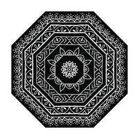 mandala étnica floral. vetor