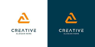 carta criativa uma inspiração de design de logotipo vetor