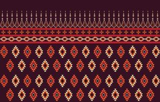 design de padrão nativo. este é um padrão geométrico tradicional nativo. projetado para a indústria têxtil, fundo, carpete, papel de parede, roupas, tecido étnico e resumo de padrão nativo. vetor