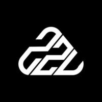 design criativo do logotipo da letra zzu com gráfico vetorial, logotipo simples e moderno zzu. vetor
