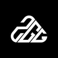design criativo do logotipo da letra zgg com gráfico vetorial, logotipo zgg simples e moderno. vetor