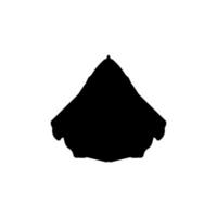 ícone da barraca. símbolo de fundo de cartaz de viagem de acampamento de estilo simples. elemento de design do logotipo da marca da barraca. impressão de camiseta de tenda. vetor para adesivo.