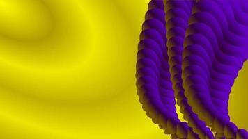 fundo abstrato gradiente amarelo e roxo com fluido. conceito simples, mínimo e de cor. usado para pano de fundo, papel de parede, banner, espaço de cópia ou página inicial vetor