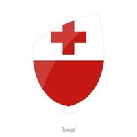 bandeira de Tonga. vetor