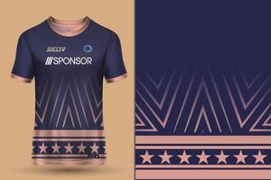 design de camisa esportiva para sublimação vetor