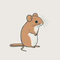 pequeno roedor mamífero animal vetor