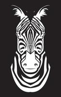 design de vetor de zebra