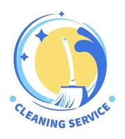 serviço de limpeza, limpeza e arrumação vetor