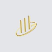 letra g logotipo de marketing de investimento comercial vetor