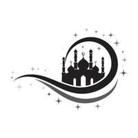 ilustração em vetor ícone muçulmano
