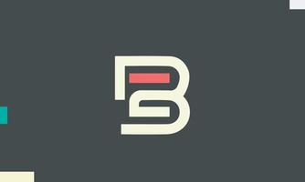 letras do alfabeto iniciais monograma logotipo eb, be, e e b vetor