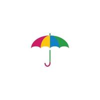 vetor do logotipo do guarda-chuva