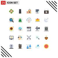 25 ícones criativos, sinais modernos e símbolos de placa suspensa, compre elementos de design de vetores editáveis na web de pesquisa