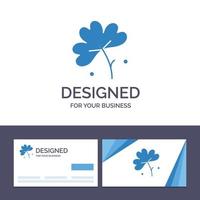 cartão de visita criativo e modelo de logotipo anêmona flor de anêmona flor ilustração vetorial de flor de primavera vetor