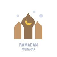 ícones do ramadã oração islâmica muçulmana e ícones de linha fina ramadan kareem definir símbolos modernos de estilo simples isolados em branco para infográficos ou uso da web vetor