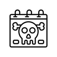 ícone do dia das bruxas para seu site, celular, apresentação e design de logotipo. vetor