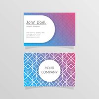 Modelo Stylistic Graphic Designer Business Card Template Vector