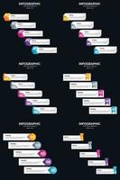 use infográficos vetoriais para tornar sua apresentação mais envolvente e interessante. vetor