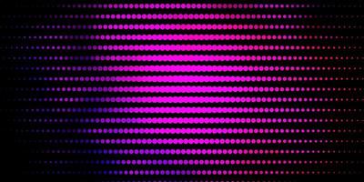 pano de fundo vector rosa escuro, azul com pontos.