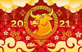 boi dourado 2021 ano novo chinês