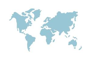 ícone de mapas do planeta Terra do mundo vetor