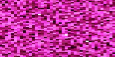 textura vector rosa claro em estilo retangular.
