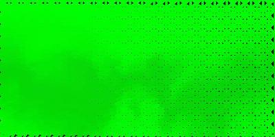 padrão de triângulo abstrato de vetor verde escuro.