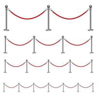 barreira corda vector design ilustração isolada no fundo branco