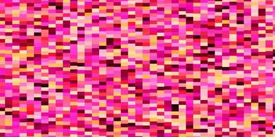 layout de vetor rosa claro, amarelo com linhas, retângulos.