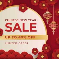 oferta limitada de venda de ano novo chinês