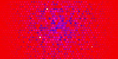 fundo vector azul e vermelho claro com bolhas.