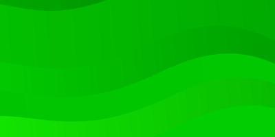 layout de vetor verde claro com arco circular.
