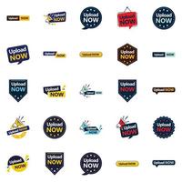 carregue agora 25 banners vetoriais de alto impacto para aprimorar seus esforços de marketing e branding vetor