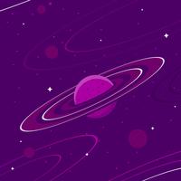 vetor de fundo galáctico ultra violeta