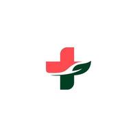 design de logotipo vetorial de saúde e medicina vetor