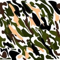 exército vetorial e fundo de padrão de textura de camuflagem militar vetor