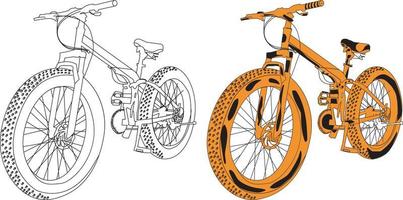 ciclo - vetor, design de ilustração vetor
