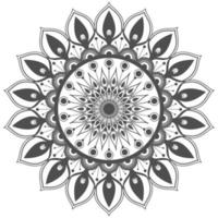 vetor abstrato ornamento de mandala de padrão circular