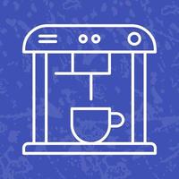 ícone exclusivo de vetor de máquina de café