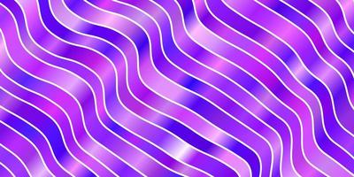 pano de fundo vector roxo claro com linhas dobradas.