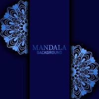 fundo de design de mandala ornamental elegante vetor