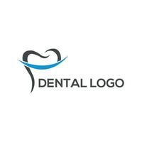 logotipo dental com formato vetorial. vetor