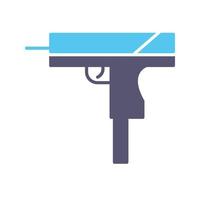 ícone de vetor de arma exclusivo