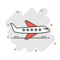 ícone de avião em estilo simples. ilustração em vetor avião em fundo branco isolado. conceito de negócio de avião de voo.