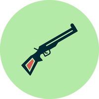 ícone de vetor de arma