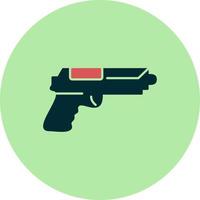 ícone de vetor de arma de mão