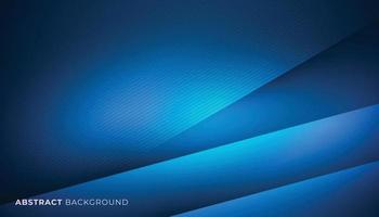 fundo moderno azul escuro abstrato com camada de sobreposição, linhas de listras com luz azul. conceito de fundo de velocidade e tecnologia. ilustração vetorial vetor