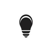 vetor do logotipo da lâmpada