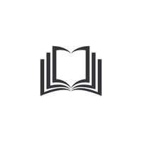 modelo de logotipo de livro vetor